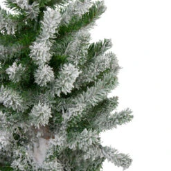 Northlight Set Of 3 Slim Flocked Alpine Artificial Christmas Trees 6' - Unlit 10 Northlight Set Of 3 Slim Flocked Alpine Artificial Christmas Trees 6' - Unlit -Christmas Decor Sale northlight v27444 2updatede 31002.1668587289