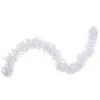 Northlight Icy White Iridescent Spruce Artificial Christmas Garland - 9' X 10" - Unlit