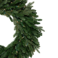 Northlight Real Touch™ Pre-Lit Grande Spruce Artificial Christmas Wreath - 48" - Clear Lights -Christmas Decor Sale northlight v94174 2 49883.1674553298
