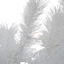 9' X 14" Pre-Lit White Alaskan Pine Artificial Christmas Garland, Warm White LED Lights -Christmas Decor Sale northlight v94180 03 19721.1684933374