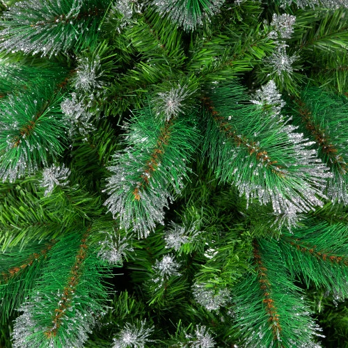 Northlight Two-Tone Spruce Pine Glitter Tip Medium Artificial Christmas Tree - 6' - Unlit 7 Northlight Two-Tone Spruce Pine Glitter Tip Medium Artificial Christmas Tree - 6' - Unlit - Image 5