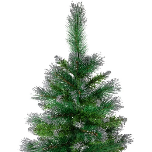 Northlight Two-Tone Spruce Pine Glitter Tip Medium Artificial Christmas Tree - 6' - Unlit 5 Northlight Two-Tone Spruce Pine Glitter Tip Medium Artificial Christmas Tree - 6' - Unlit - Image 3