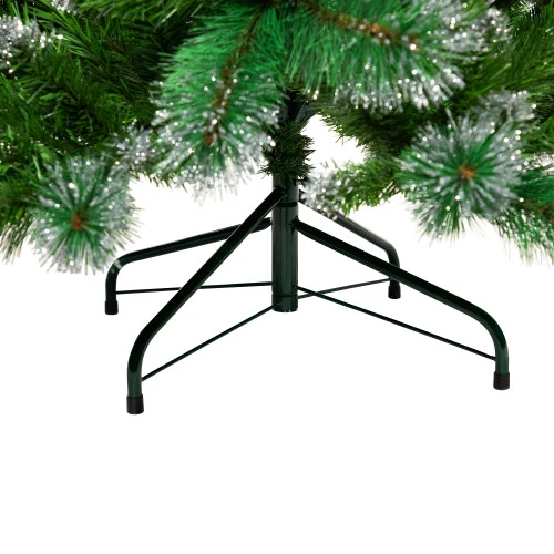 Northlight Two-Tone Spruce Pine Glitter Tip Medium Artificial Christmas Tree - 6' - Unlit 10 Northlight Two-Tone Spruce Pine Glitter Tip Medium Artificial Christmas Tree - 6' - Unlit - Image 8