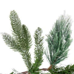 Northlight Real Touch™? Flocked Calloway Fir With Berries Artificial Christmas Garland - 7' X 12" - Unlit -Christmas Decor Sale northlight v96292 04 94127.1726279112