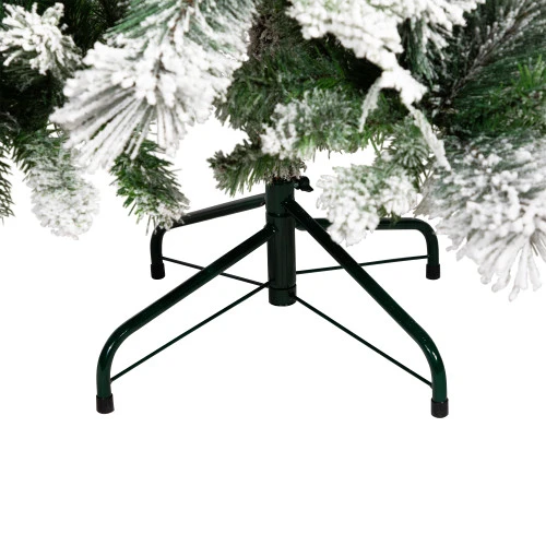 Northlight Real Touch™? Heavily Flocked Whittaker Spruce Full Artificial Christmas Tree - 5' -Unlit 10 Northlight Real Touch™? Heavily Flocked Whittaker Spruce Full Artificial Christmas Tree - 5' -Unlit - Image 8