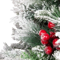 Northlight Real Touch™? Heavily Flocked Whittaker Spruce Full Artificial Christmas Tree - 5' -Unlit 15 Northlight Real Touch™? Heavily Flocked Whittaker Spruce Full Artificial Christmas Tree - 5' -Unlit -Christmas Decor Sale northlight v96295 06 19838.1727317578