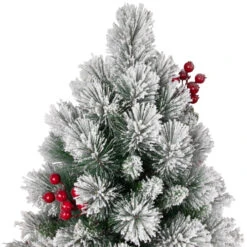 Real Touch™? Flocked Fairfield Fir Full Artificial Christmas Tree - 4.5' -Unlit 12 Real Touch™? Flocked Fairfield Fir Full Artificial Christmas Tree - 4.5' -Unlit -Christmas Decor Sale northlight v96300 02 08712.1727317579