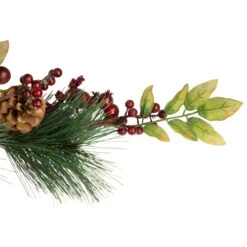 Roman 4.5' X 5.5" Green And Red Snow Dusted Artificial Christmas Garland - Unlit -Christmas Decor Sale northlight vm02185 2updated2022 61094.1664990620