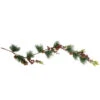 Roman 4.5' X 5.5" Green And Red Snow Dusted Artificial Christmas Garland - Unlit -Christmas Decor Sale northlight vm02185 updated2022 16847.1664990620