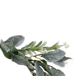 Northlight 5' X 6" Iced Leaves And Winter Berries Artificial Christmas Garland, Unlit -Christmas Decor Sale northlight vm26546 1 11525.1591031696