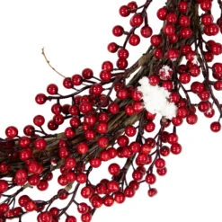 Northlight Real Touch™? Frosted Berry Artificial Christmas Wreath - 18" - Unlit -Christmas Decor Sale northlight vm37740 02 16320.1691679746