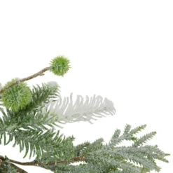 Northlight 5' X 10" Frosted Pine And Pine Cone Christmas Garland, Unlit -Christmas Decor Sale northlight vm92774 sample1 96830.1659734620