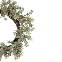 Northlight Real Touch™? Berry And Eucalyptus Christmas Wreath - 18" - Unlit -Christmas Decor Sale northlight vm92779 2 updated 87974.1665610436