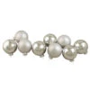 Northlight 9ct Silver 2-Finish Glass Christmas Ball Ornaments 2.5" (65mm) 1 Northlight 9ct Silver 2-Finish Glass Christmas Ball Ornaments 2.5" (65mm) -Christmas Decor Sale northlight wy00738 72160.1588344069