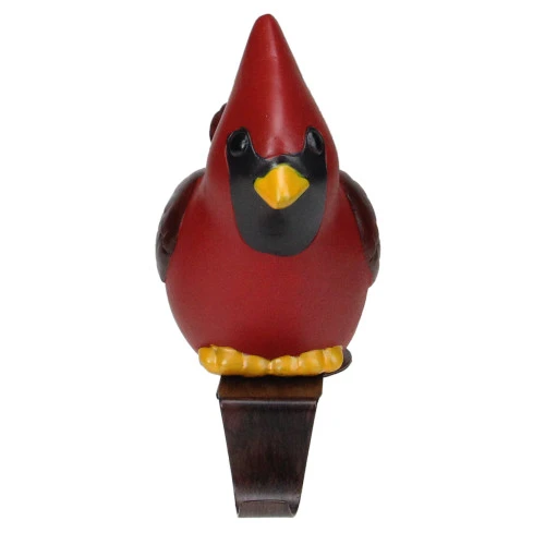 Northlight 5.5" Red And Black Sitting Cardinal Bird Christmas Stocking Holder 4 Northlight 5.5" Red And Black Sitting Cardinal Bird Christmas Stocking Holder - Image 2