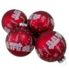 Northlight Matte Glass City Scene Christmas Ball Ornaments - 3.25" (80mm) - Red - Set Of 4 1 Northlight Matte Glass City Scene Christmas Ball Ornaments - 3.25" (80mm) - Red - Set Of 4 -Christmas Decor Sale northlight wy88905 66293.1619192377