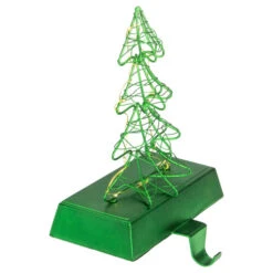 Northlight 8" LED Lighted Green Wired Christmas Tree Stocking Holder 9 Northlight 8" LED Lighted Green Wired Christmas Tree Stocking Holder -Christmas Decor Sale northlight wy89007 1 36623.1609385228