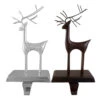 Northlight Set Of 2 Oil Rubbed Bronze And Silver Reindeer Christmas Stocking Holders -Christmas Decor Sale northlight wy89078 52958.1608779929