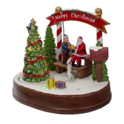 Northlight Lighted "Merry Christmas" Winter Scene With Music And A Turning Tree - 8" 10 Northlight Lighted "Merry Christmas" Winter Scene With Music And A Turning Tree - 8" -Christmas Decor Sale northlight xh90619 3 48711.1665610437