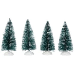 Northlight Bottle Brush Pine Christmas Village Trees - Set Of 9 -Christmas Decor Sale northlight xh93258 3 73161.1672391420