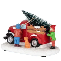Northlight Family Bringing Home The Tree Christmas Village Display Piece - 6" -Christmas Decor Sale northlight xh93266 3 15590.1672391420