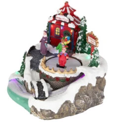 Northlight LED Lighted And Animated Christmas Scene Village Display Decoration - 7.75" 9 Northlight LED Lighted And Animated Christmas Scene Village Display Decoration - 7.75" -Christmas Decor Sale northlight xh93272 3 28297.1672477951