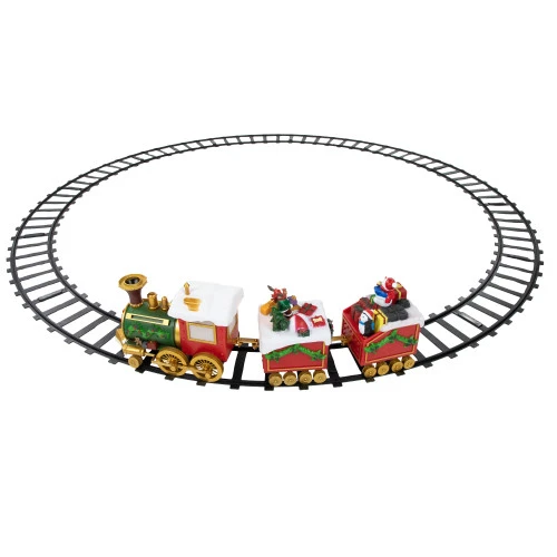 Northlight 16-Piece LED Lighted Musical And Animated Christmas Village Train 9 Northlight 16-Piece LED Lighted Musical And Animated Christmas Village Train - Image 7