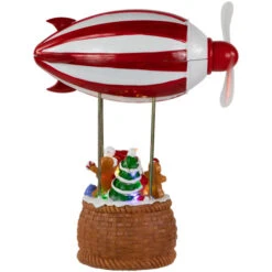 Musical And Animated Blimp And Santa Christmas Decoration - 8.5" - Red And White 15 Musical And Animated Blimp And Santa Christmas Decoration - 8.5" - Red And White -Christmas Decor Sale northlight xh99390 3 54926.1701793919