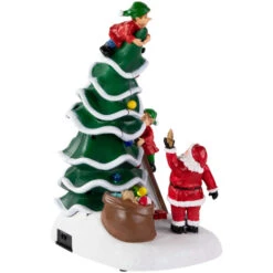 Northlight LED Lighted Animated And Musical Santa's Helpers Christmas Decoration - 12" 12 Northlight LED Lighted Animated And Musical Santa's Helpers Christmas Decoration - 12" -Christmas Decor Sale northlight xh99394 4 94426.1701793919