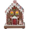 Northlight Pre-Lit LED Gingerbread Candy House Christmas Decoration - 7.5" -Christmas Decor Sale northlight xh99479 1 83917.1699030046