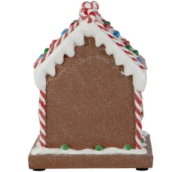 Northlight Pre-Lit LED Gingerbread Candy House Christmas Decoration - 7.5" -Christmas Decor Sale northlight xh99479 4 32744.1699030046