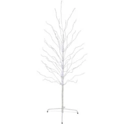 Northlight 5' LED Lighted White Birch Christmas Twig Tree - Cool White Lights -Christmas Decor Sale northlight xt93901 02 52540.1696435985