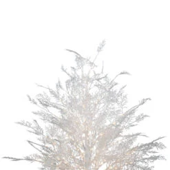 5' LED Lighted White Lace Artificial Christmas Tree - Warm White Lights -Christmas Decor Sale northlight xt93905 03 34661.1695225136