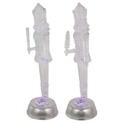 Northlight LED Lighted And Musical Nutcracker Christmas Figurines - 12.5" - Set Of 2 -Christmas Decor Sale northlight y92103 2 updated 43208.1661885700