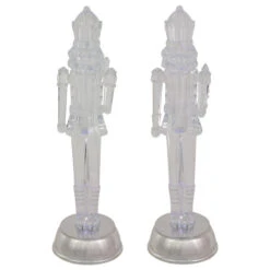 Northlight LED Lighted And Musical Nutcracker Christmas Figurines - 12.5" - Set Of 2 -Christmas Decor Sale northlight y92103 3 updated 25954.1665610437
