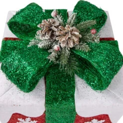 Northlight Set Of 3 Lighted Red With White Snowflakes Gift Boxes Christmas Decorations 13 Northlight Set Of 3 Lighted Red With White Snowflakes Gift Boxes Christmas Decorations -Christmas Decor Sale northlight y93945 4 37489.1701451314