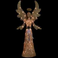 Northlight Lighted Golden Angel Christmas Decoration - 68" - Clear Lights -Christmas Decor Sale northlight y93949 onblak 82416.1677147710