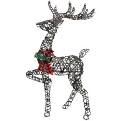 Northlight 60.25" Lighted Reindeer Stag Christmas Decoration -Christmas Decor Sale northlight y93951 3 76680.1701451314