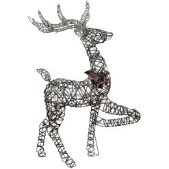 Northlight 60.25" Lighted Reindeer Stag Christmas Decoration -Christmas Decor Sale northlight y93951 4 68918.1701451314