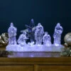 Northlight LED Lighted Nativity Scene Acrylic Christmas Decoration - 12.25" -Christmas Decor Sale northlight y94767 styled 18227.1707418292