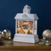LED Lighted Santa's Sleigh Christmas Lantern Snow Globe - 10" 2 LED Lighted Santa's Sleigh Christmas Lantern Snow Globe - 10" -Christmas Decor Sale northlight y94775 styled 52005.1704997010