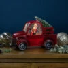 Northlight LED Lighted Santa In Red Retro Truck With Christmas Tree Snow Globe - 9" 2 Northlight LED Lighted Santa In Red Retro Truck With Christmas Tree Snow Globe - 9" -Christmas Decor Sale northlight y94776 styled 38172.1704997010