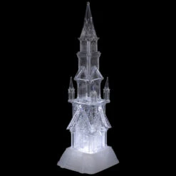 Northlight LED Lighted Castle Acrylic Christmas Decoration - 17.5" -Christmas Decor Sale northlight y94777 black203 06756.1696868291