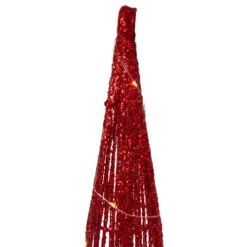 Northlight LED Lighted Glitter Cone Tree Outdoor Christmas Decorations - 23.5" - Set Of 3 -Christmas Decor Sale northlight ye92368 1 01084.1665611638