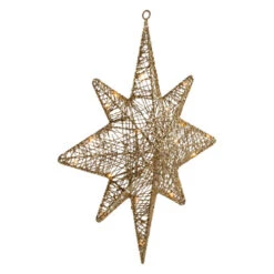 Northlight LED Lighted Hanging Bethlehem Star Outdoor Christmas Decoration - 22" - Warm White -Christmas Decor Sale northlight ye93924 2new 84499.1702056330