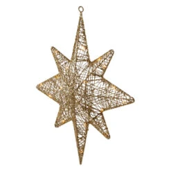 Northlight LED Lighted Hanging Bethlehem Star Outdoor Christmas Decoration - 22" - Warm White -Christmas Decor Sale northlight ye93924 3new 38183.1702056330