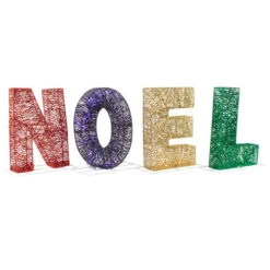 Northlight LED Lighted "Noel" Outdoor Christmas Decoration - 46" - Multicolor -Christmas Decor Sale northlight ye93925 2 00352.1686837199