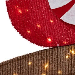 Northlight Lighted Winter Friends Christmas Coaster Outdoor Decoration - 4.5' - LED Warm White -Christmas Decor Sale northlight ye95940 04 58987.1724462600