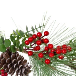 Northlight Berry Pine And Eucalyptus Artificial Christmas Garland - 5' X 10" - Unlit -Christmas Decor Sale northlight yk87867 2 71514.1665580046