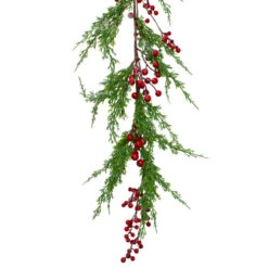 Northlight Real Touch™? Iced Berries And Pine Artificial Christmas Garland - 5' X 10" - Unlit -Christmas Decor Sale northlight yk87881 1 35537.1669971132